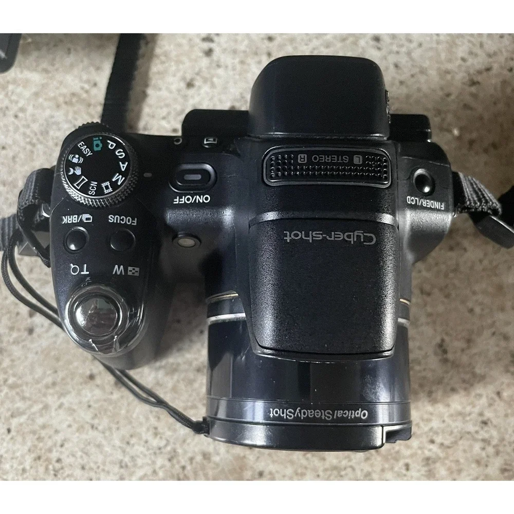 PARTS ONLY ‼️ SONY‎ CYBERSHOT DSC-HX1 DIGITAL CAMERA 9.1 MEGAPIXEL 20 ZOOM READ